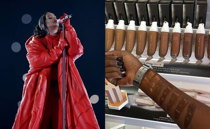 Rihanna promociona Fenty Beauty en el Super Bowl; ¿cuánto vende esta marca de maquillaje?