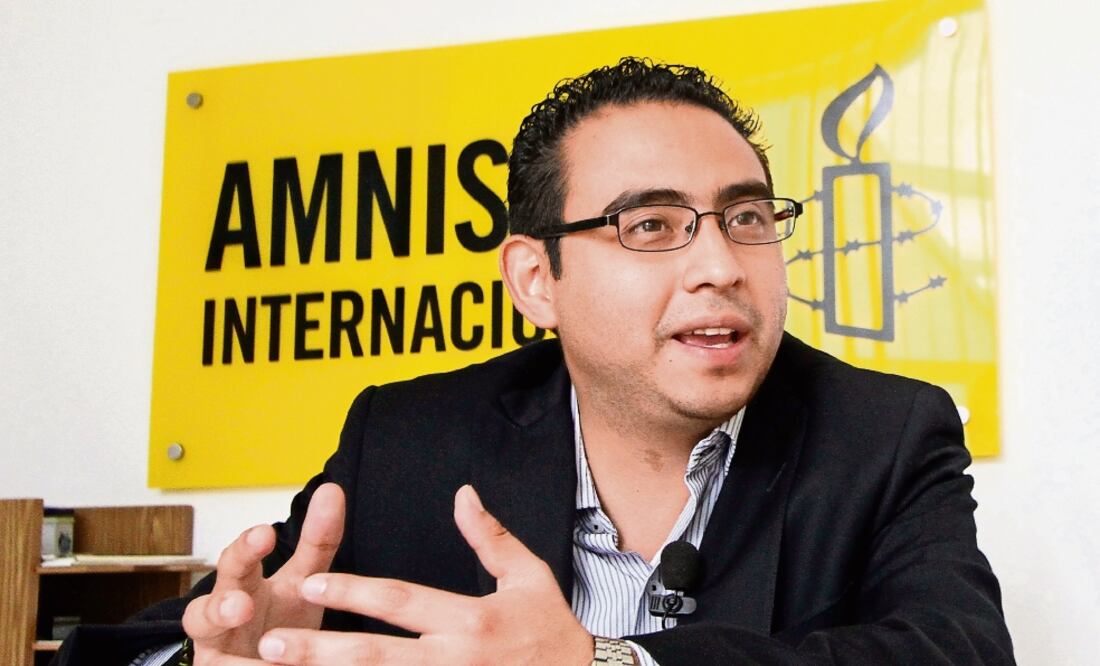 Perseo Quiroz, director ejecutivo de AI en México, solicitó a las autoridades que reconozcan la magnitud y gravedad del problema sobre los abusos (ARCHIVO ELUNIVERSAL)