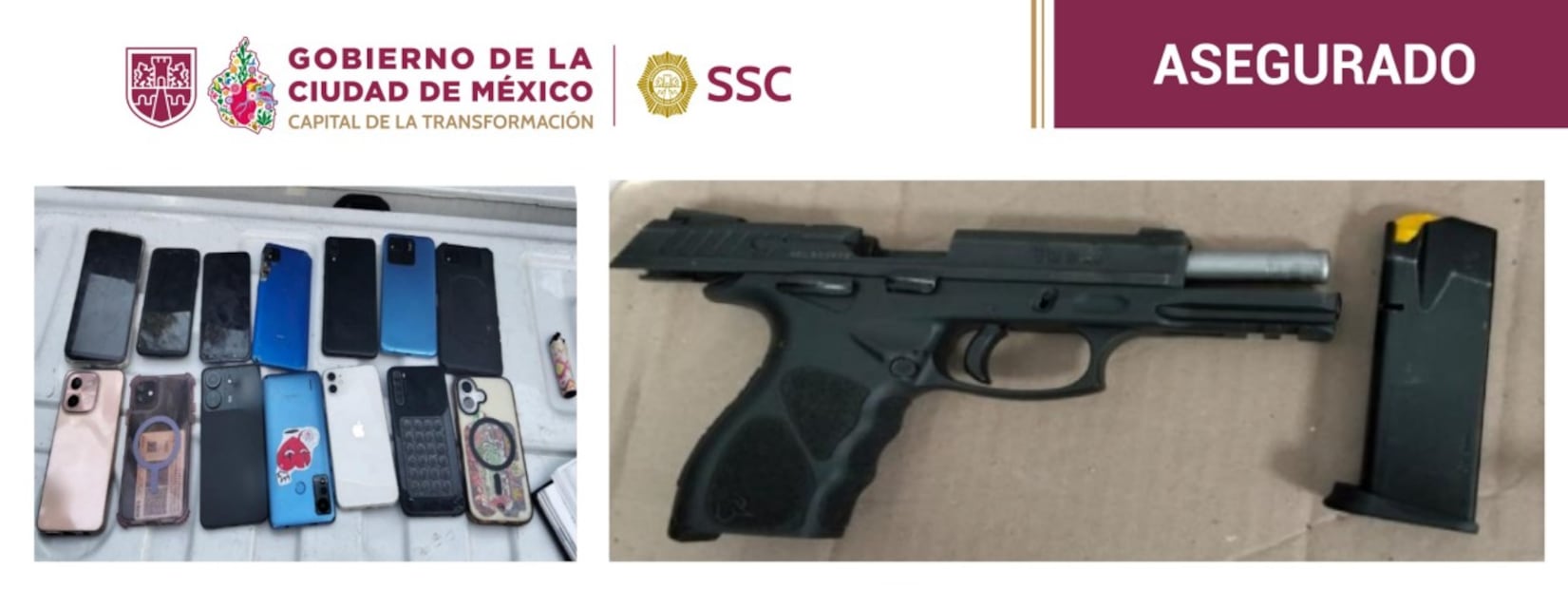 Detiene a 16 personas por extorsión e intento de despojo de un inmueble en Iztacalco. Fotos: Especiales.