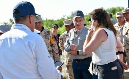 Miguel Ángel Riquelme supervisa trabajos de rescate de mineros atrapados en pozo de carbón en Coahuila