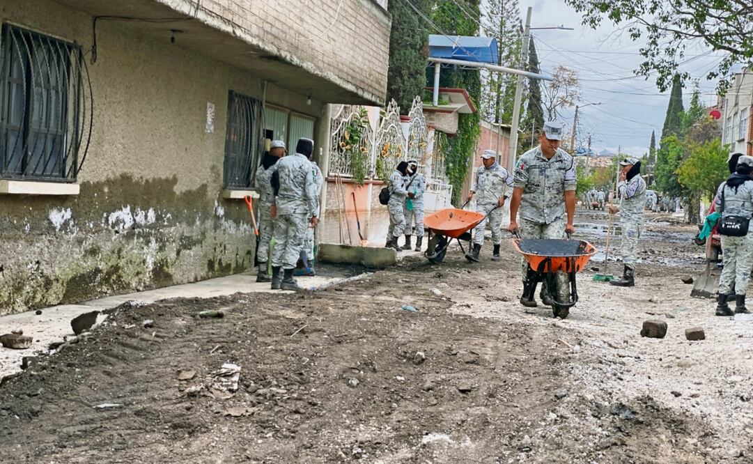La contingencia está 90% controlada, dijo Protección Civil. Foto: Emilio Fernández / EL UNIVERSAL
