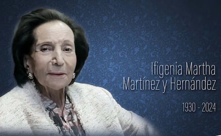 "Luchadora infatigable"; UNAM lamenta fallecimiento de Ifigenia Martínez