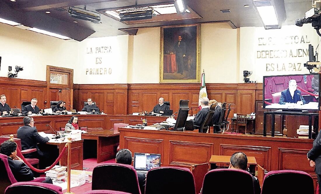 Los ministros de la SCJN decidirán si votan a favor o en contra de invalidar ambas leyes anticorrupción, al considerarlas violatorias (ARCHIVO EL UNIVERSAL)