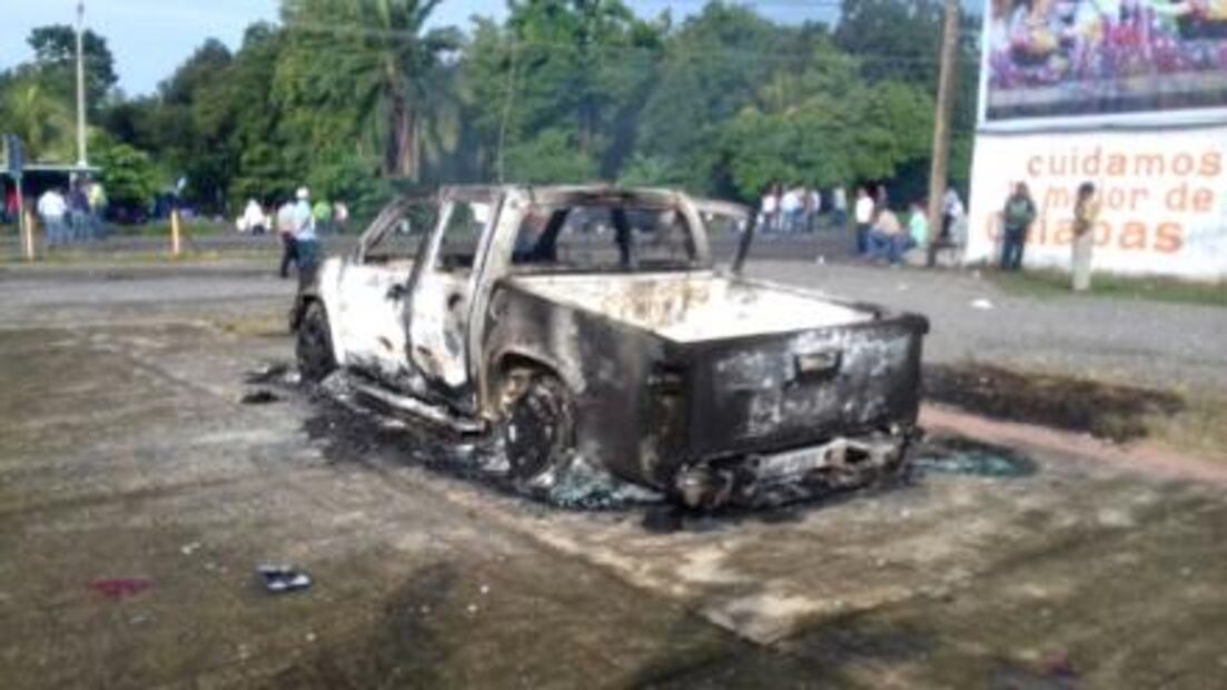 Enfrentamiento entre maestros en Chiapas deja varios heridos