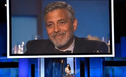 George Clooney llora por el mensaje que le dedica su esposa Amal