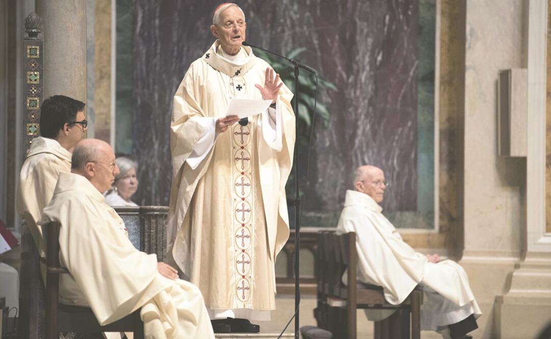 El cardenal Donald Wuerl, arzobispo de Washington, es señalado por el informe de Pennsylvania como responsable de encubrir abusos sexuales. Foto: KEVIN WOLF. AP