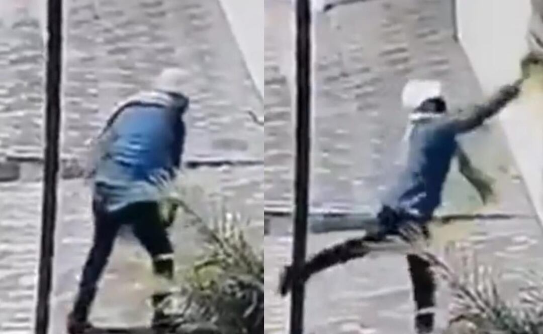 Hasta el momento se desconoce el estado de salud de esta persona. FOTO: Tomada del video