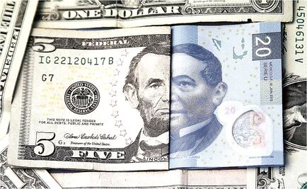 Dólar inicia semana en 19.15 pesos en el aeropuerto de la CDMX