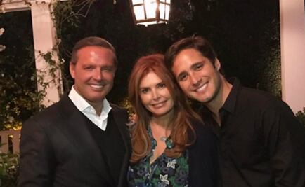 Luis Miguel y Diego Boneta se encuentran por primera vez