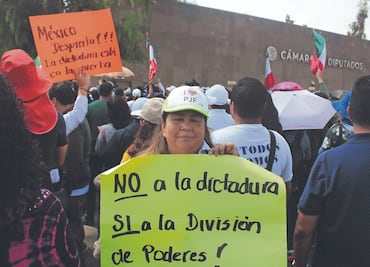 Trabajadores del PJ protestan contra supremacía