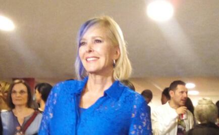 Margarita Gralia estrena cabello azul