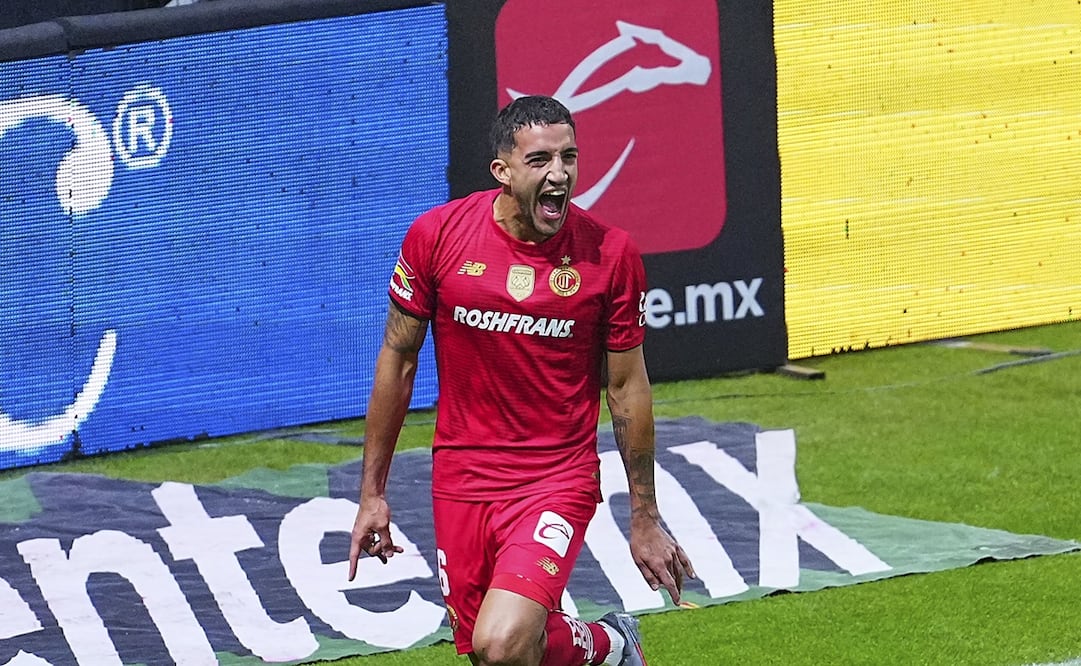 Federico Pereira en festejo de gol, durante la Semifinal de Vuelta ante Monterrey - Foto: Imago7