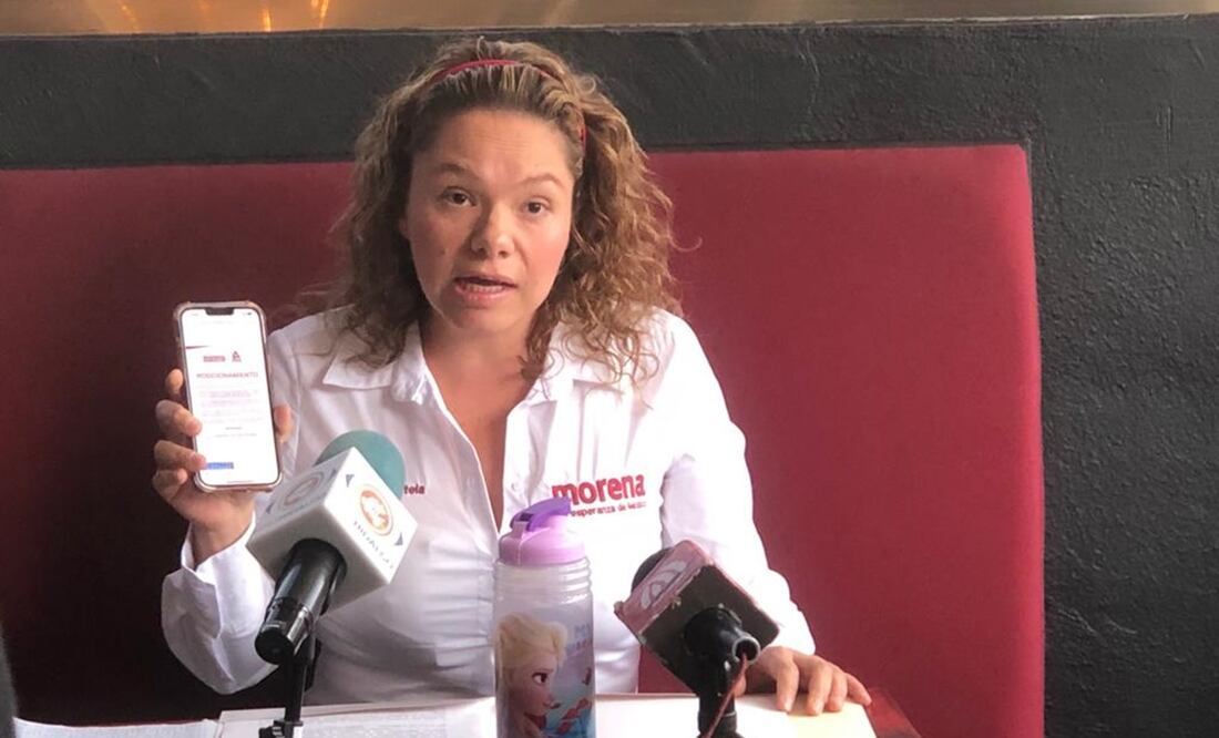 Sharon Macotela, diputada de Morena en Hidalgo. Foto: Especial