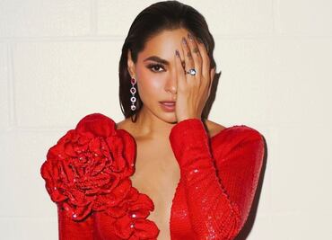 Galilea Montijo luce impactante vestido con body semitransparente