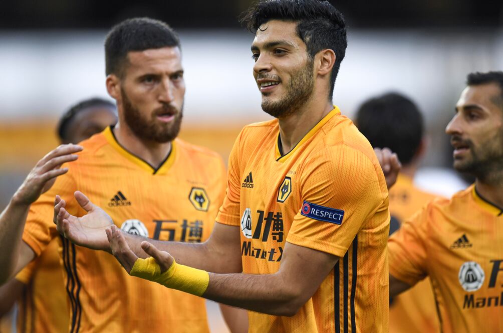 Raúl Jimpenez marcó el gol de la clasificación de los Wolves - FOTO: EFE
