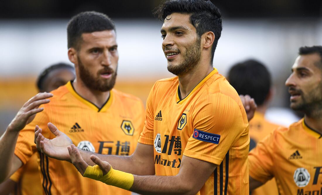 Raúl Jimpenez marcó el gol de la clasificación de los Wolves - FOTO: EFE
