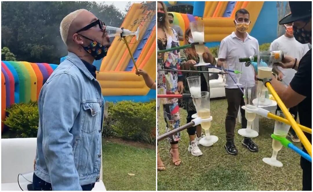 Fiesta de J Balvin. Foto: Instagram