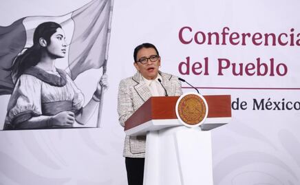 Rosa Icela Rodríguez reporta canje de 11 mil armas en programa de atención a las causas; destaca consejos de paz en 14 estados
