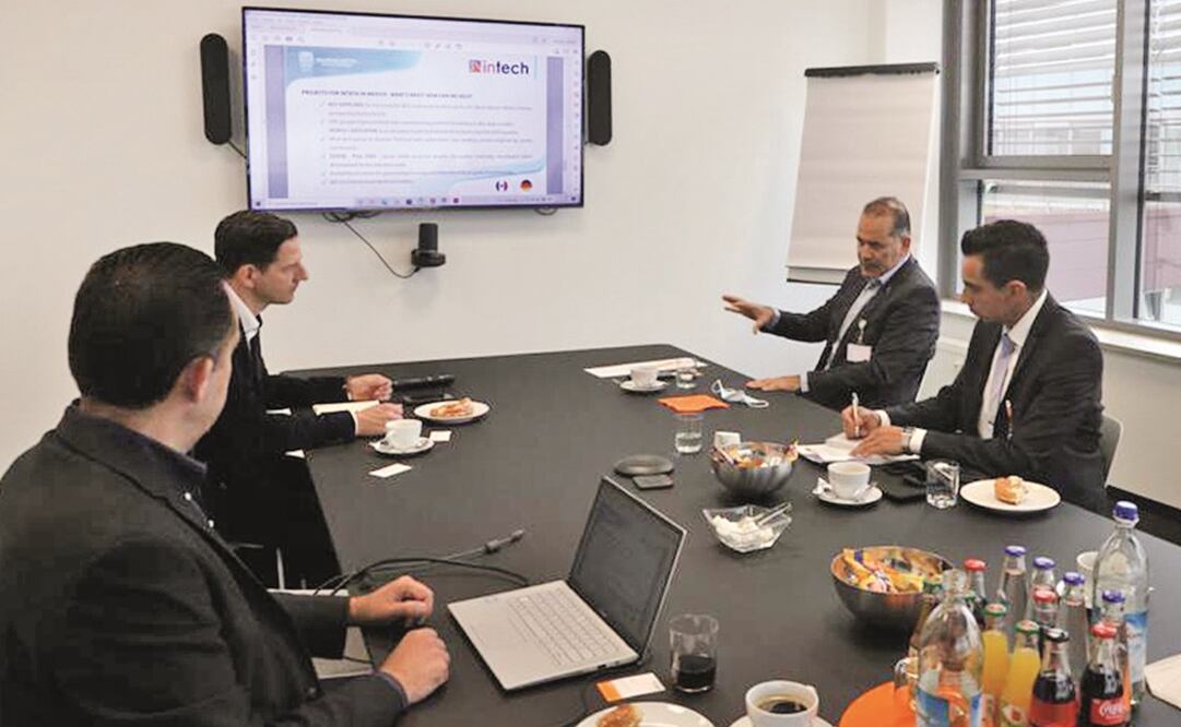 El gobernador Martín Orozco Sandoval se reunió con los CEO de la empresa alemana In-Tech.