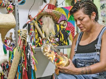 Artesanos, orgullosos del auge de los tiliches