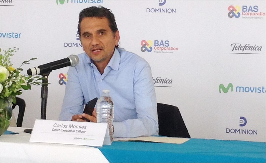 Carlos Morales, CEO de Telefónica México (Foto: Especial)