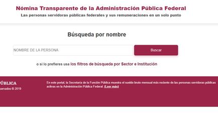 Niega Función Pública poner en riesgo a servidores públicos por exhibir sueldos