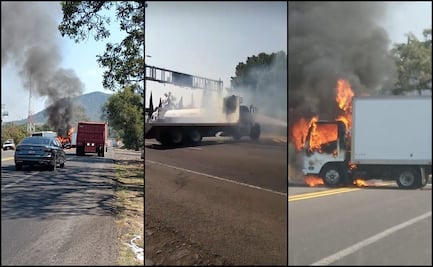 Grupos criminales causan enfrentamientos, bloqueos y quema de vehículos en Uruapan