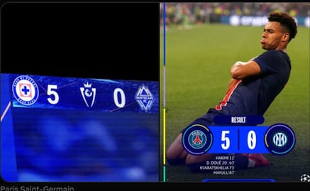 Cruz Azul festeja la goleada sobre Vancouver Whitecaps con referencia a la final de la Champions League; "Paralelismo cinematográfico"