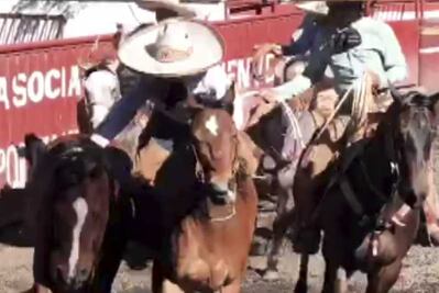 Presume Ricardo Anaya “El Paso de la Muerte” en charrería