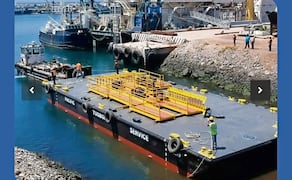 De acuerdo con una investigación realizada por EL UNIVERSAL, la empresa Servicios Portuarios, S.A. de C.V., recibió 10 contratos por un total de 48 millones 872 mil 4 pesos, mientras que Dragados y Puertos, S. de R.L. de C.V., recibió tres contratos por un total de 554 mil 100 pesos. Foto: Especial