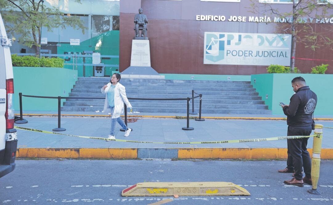 El ataque contra el abogado David Cohen en la Ciudad Judicial “fue dirigido”, afirmó la fiscal capitalina Bertha Alcalde. ARCHIVO EL UNIVERSAL