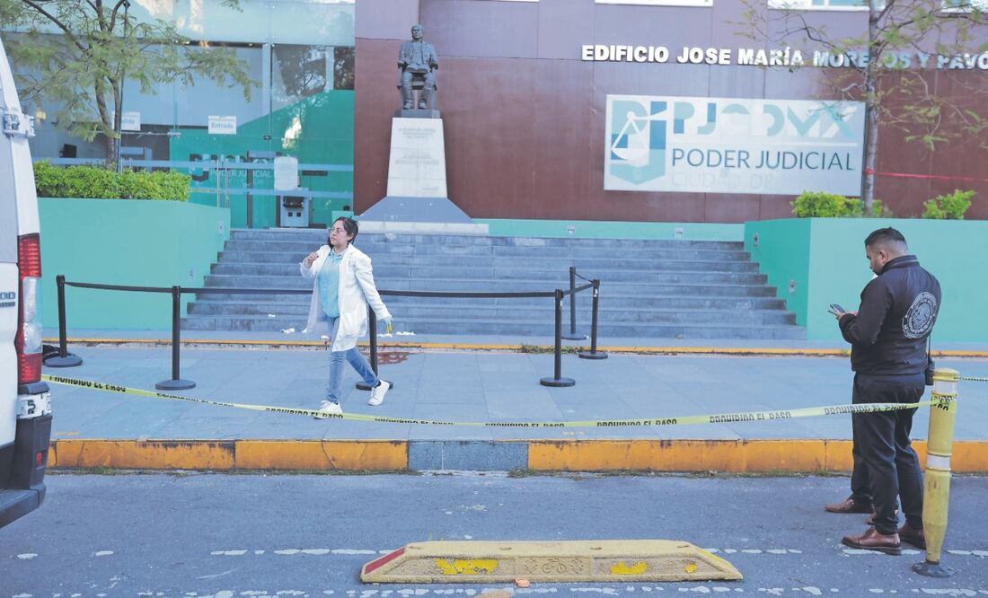 El ataque contra el abogado David Cohen en la Ciudad Judicial “fue dirigido”, afirmó la fiscal capitalina Bertha Alcalde. ARCHIVO EL UNIVERSAL