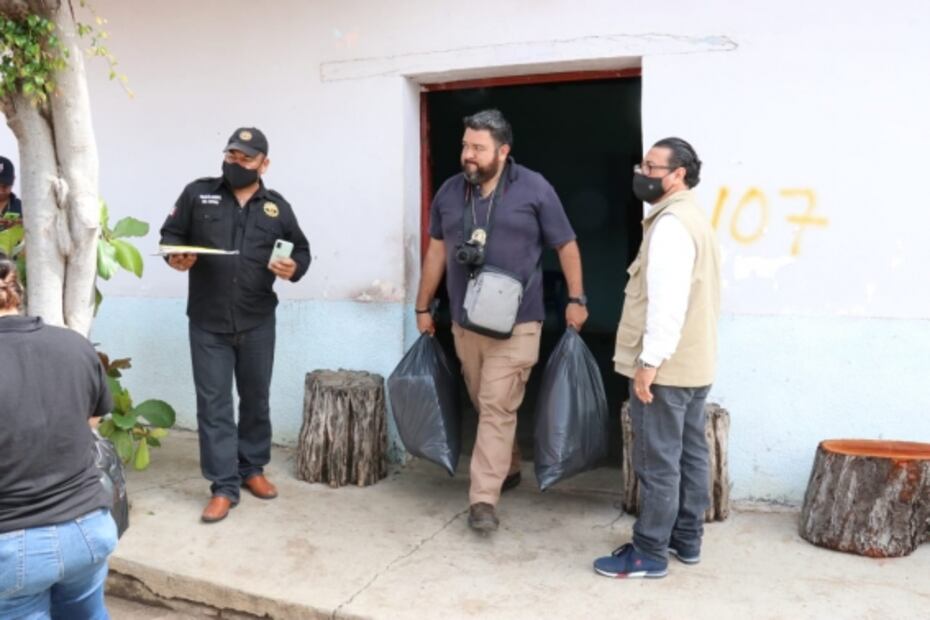 Catean y aseguran dos casas en Chiapas donde supuestamente entregaban despensas