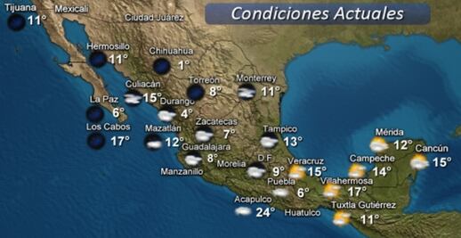 Continúan las bajas temperaturas por frente frío 34