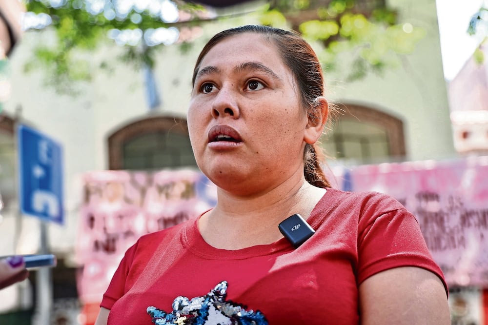 Mayra Alejandra Buenrostro, madre de Pablito, continuará con el procedimiento de solicitud de asilo en Estados Unidos. Foto: de Berenice Fregoso El Universal
