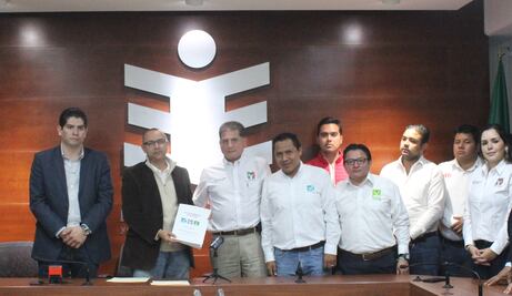 PRI-PVEM y Panal registran coalición en Oaxaca