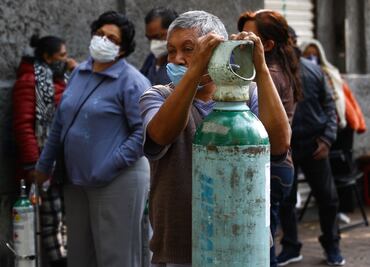 Investigan muerte de ancianos con Covid-19 por inhalar oxígeno con gas irritante en Coahuila