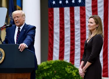 El Senado confirmará "fácilmente" a Barrett antes de la elección: Trump