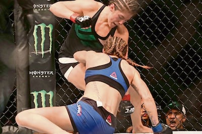 Grasso seduce a fans de la UFC