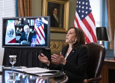 Alistan plan migratorio y desarrollo para Centroamérica luego de encuentro AMLO-Harris