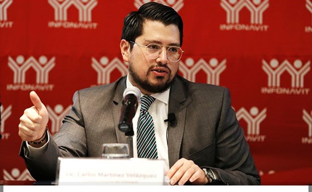 Director general del Infonavit, Carlos Martínez Velázquez. Foto: Especial