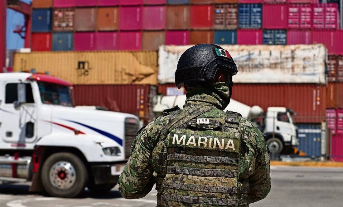 La Secretaría de Marina reportó la muerte del capitán Adrián Omar del Ángel Zúñiga, en un supuesto accidente durante una práctica de tiro real en Puerto Peñasco, Sonora. Foto: Archivo / EL UNIVERSAL