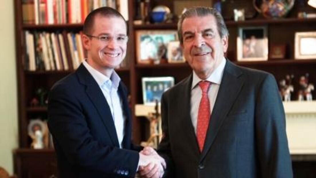 ​Anaya se reúne con Lagos y Frei; busca replicar en México experiencia de Chile