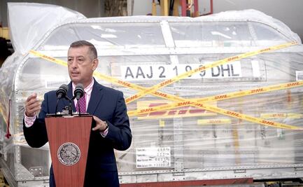 Llegan a México más de un millón de dosis de vacunas Pfizer y Sinovac contra Covid 