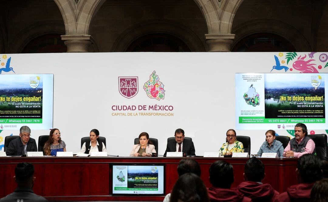 Recuperan más de 2 millones de metros cuadrados de suelo de conservación; CDMX refuerza defensa ambiental. Foto: Especial