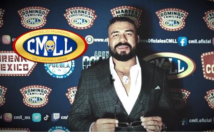 Andrade, la Sombra, regresa al CMLL: “Vengo a saldar cuentas pendientes”
