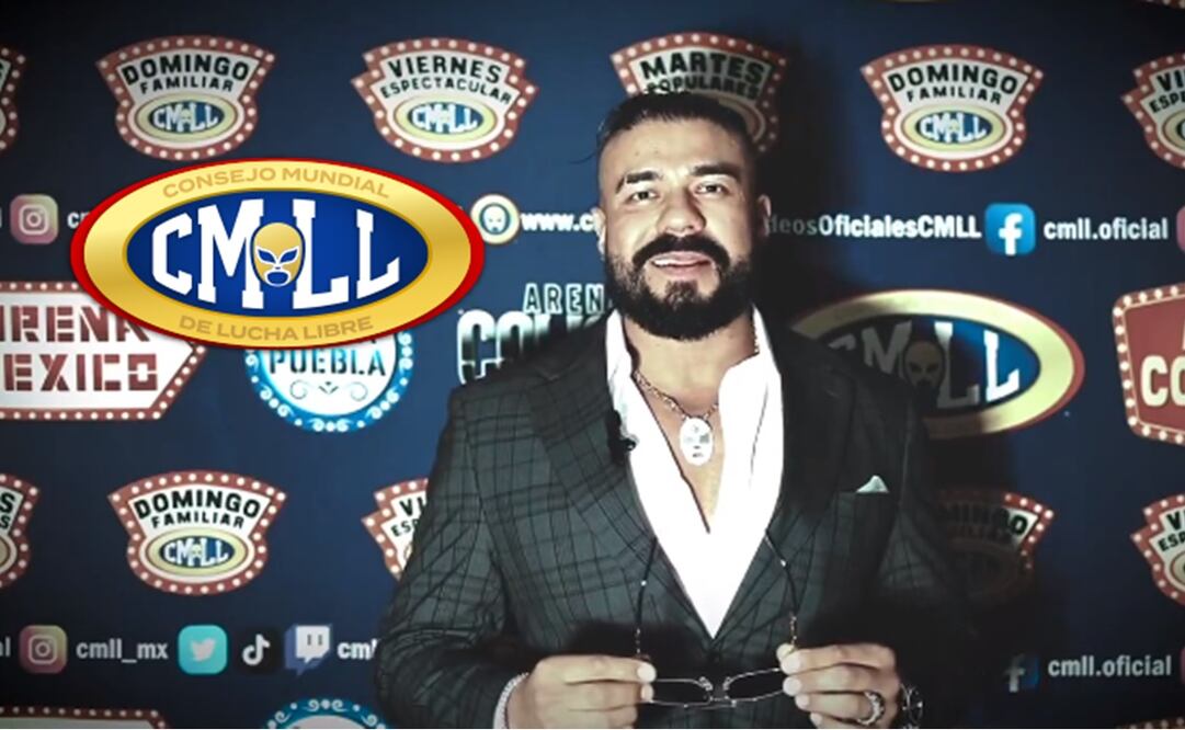 Andrade, la Sombra, regresa al CMLL: “Vengo a saldar cuentas pendientes”