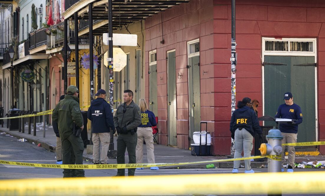 Atropello masivo en Nueva Orleans deja 14 muertos: Foto: AFP