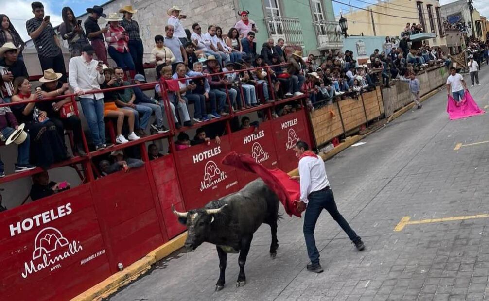 La Huamantlada es parte de los eventos de la feria patronal en honor a la virgen de La Caridad.Foto: Especial.