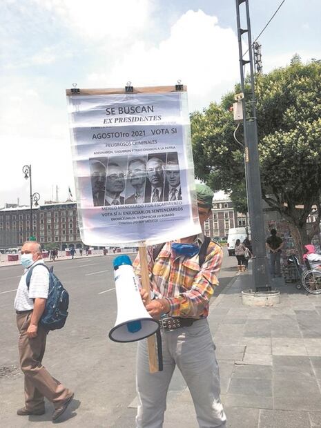 Promueven "sí" en consulta popular hasta en el Metro 